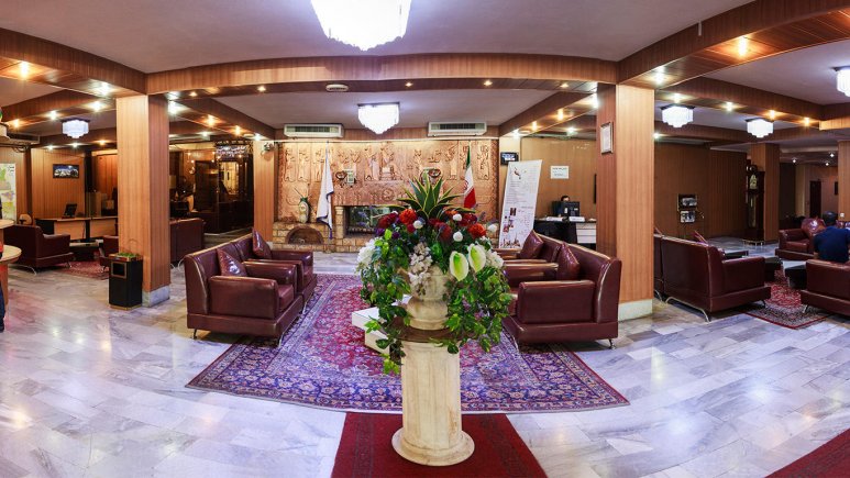 فضای لابی هتل پرشیا تهران